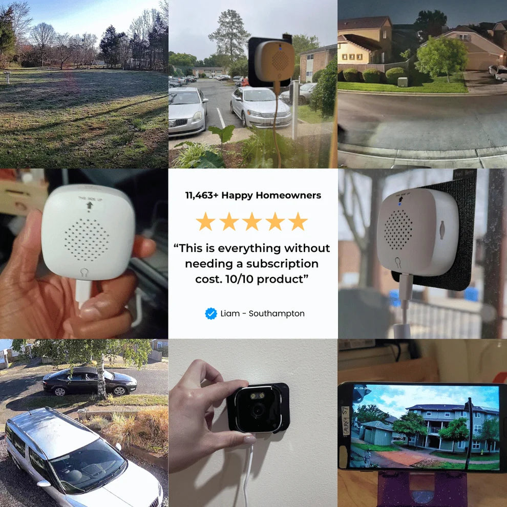 2K Window Security Camera