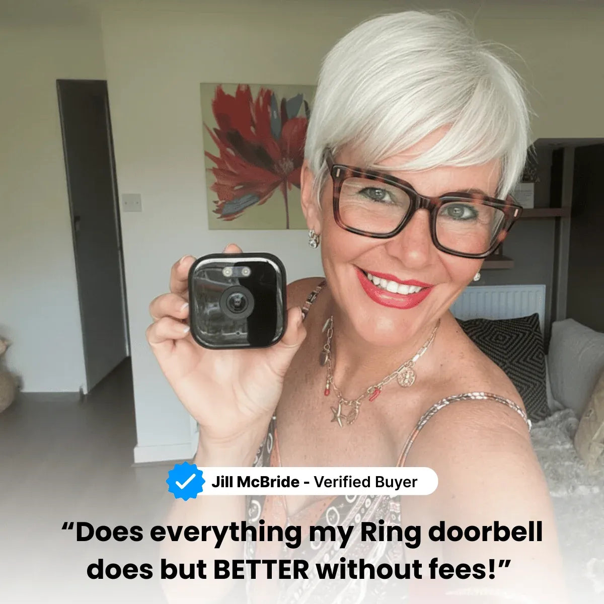 2K Window Security Camera