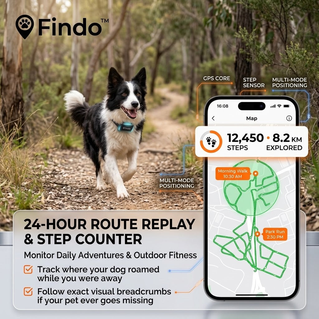 Findo Pro 4G GPS Smart Pet Tracker