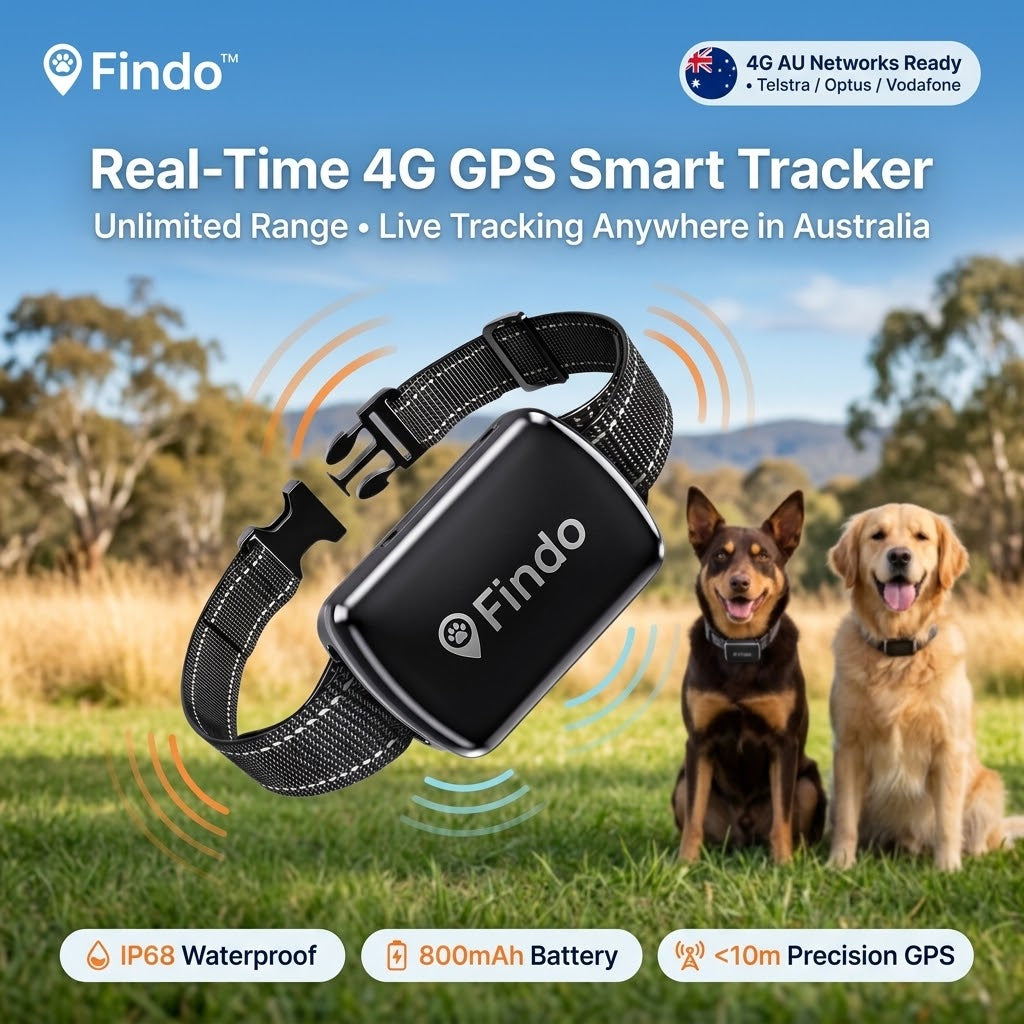 Findo Pro 4G GPS Smart Pet Tracker