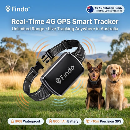 Findo Pro 4G GPS Smart Pet Tracker