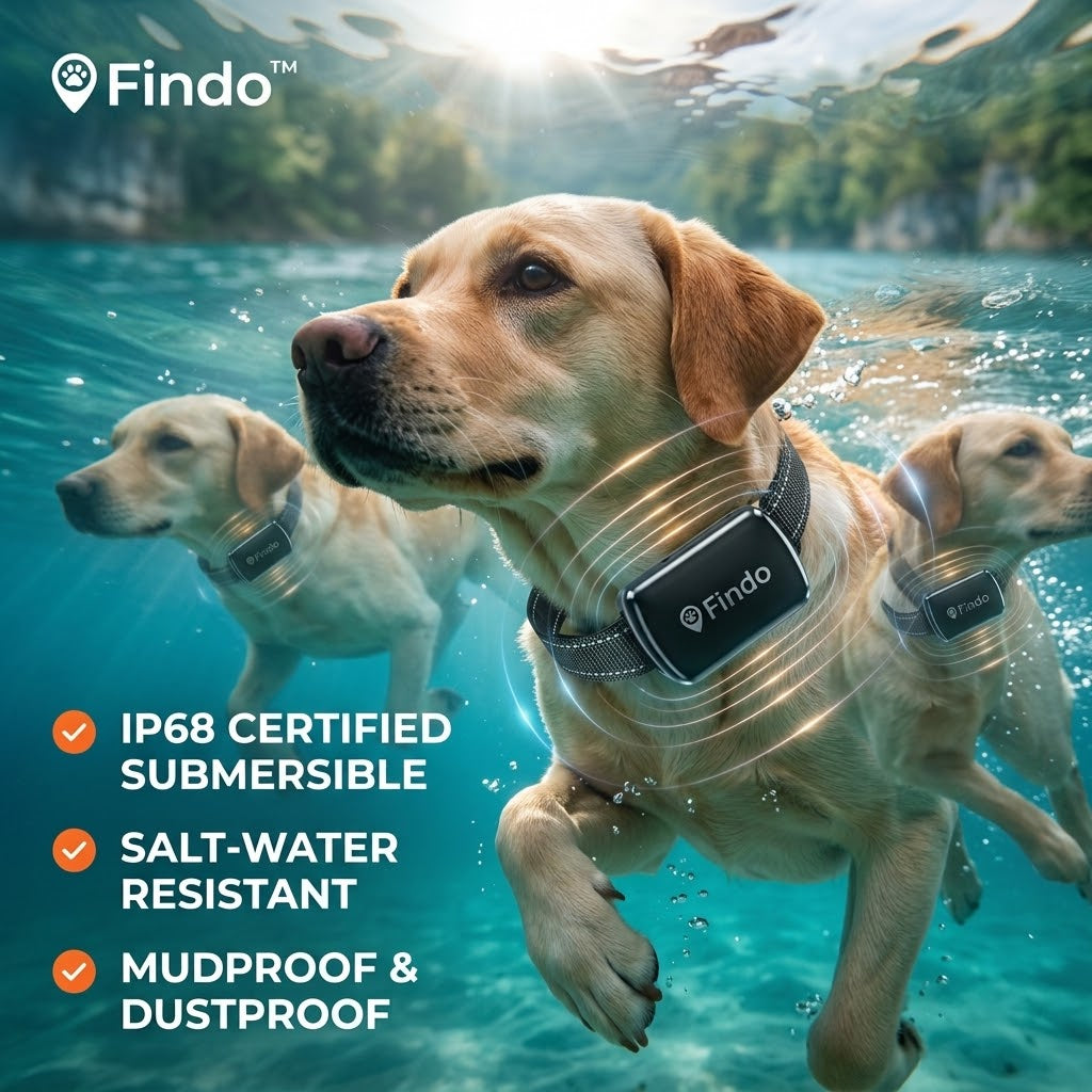 Findo Pro 4G GPS Smart Pet Tracker